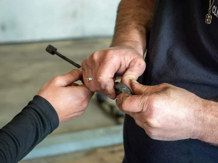 Garage avec coach, Saint-Gervais-la-Forêt